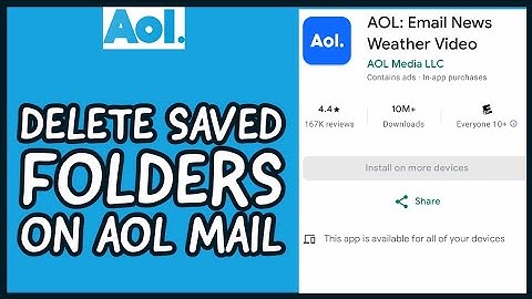 How to Deletes Saved Folders on AOL Mail Account? Remove Saved Folders on AOL Mail on PC 2024