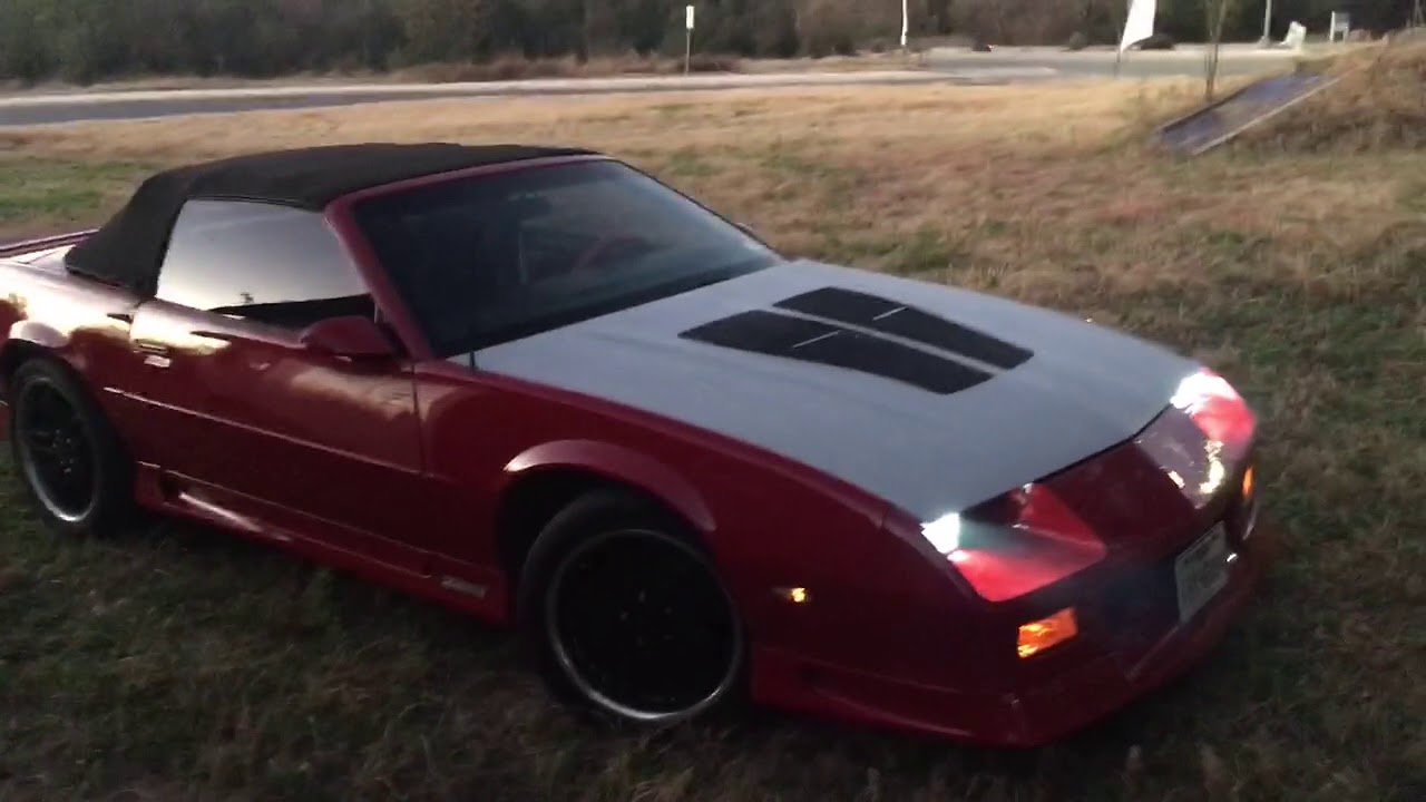 1992 convertible z28 for sale. 305 TPI, moded T5, 3.42 rear. LT1 cam