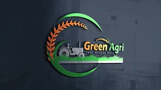 How to make agriculture logo design - adobe photoshop tutorial