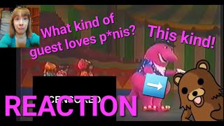 HE WANTS TO F*CK EVERYONE!? Barney With Bad Words: Barney Wants The Sh*t Bag Back REACTION