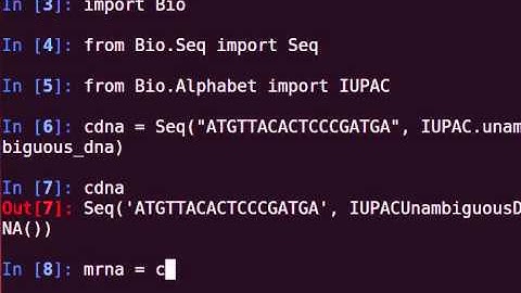 Introduction to Biopython - English