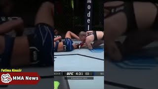 Female boxer flashes after the win, UFC fighter suffers horrific arm break, Ngannou vs. Fury fi...