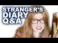 How To Buy A Stranger's Diary - Q&A