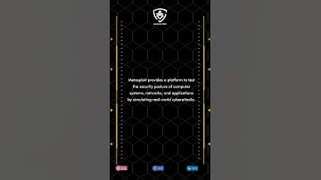 Metasploit #cybersecurity #cyber #infosec #infosec #tech #security #ethicalhacking