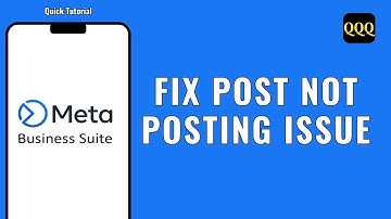 How To Fix Meta Business Suite Not Posting To Instagram ?