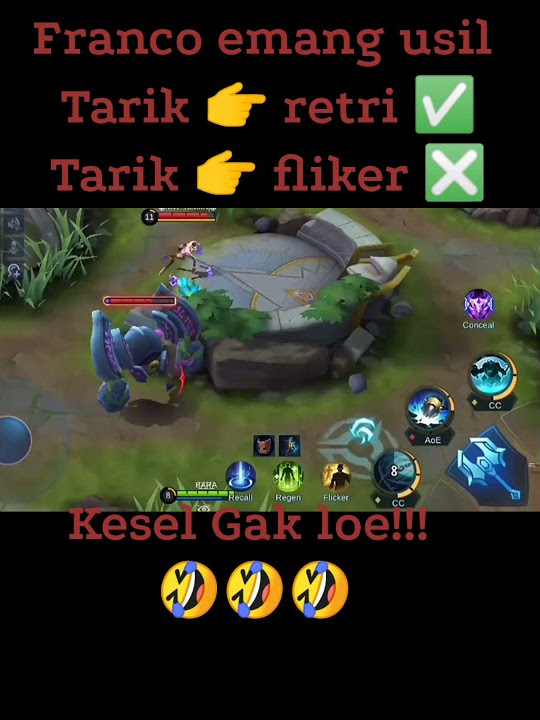 mobile legends || Franco Tarik   retri vs Franco Tarik   Flicker