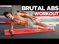 5 MIN BRUTAL AB WORKOUT (FAST & FIT ABS NO EQUIPMENT!)