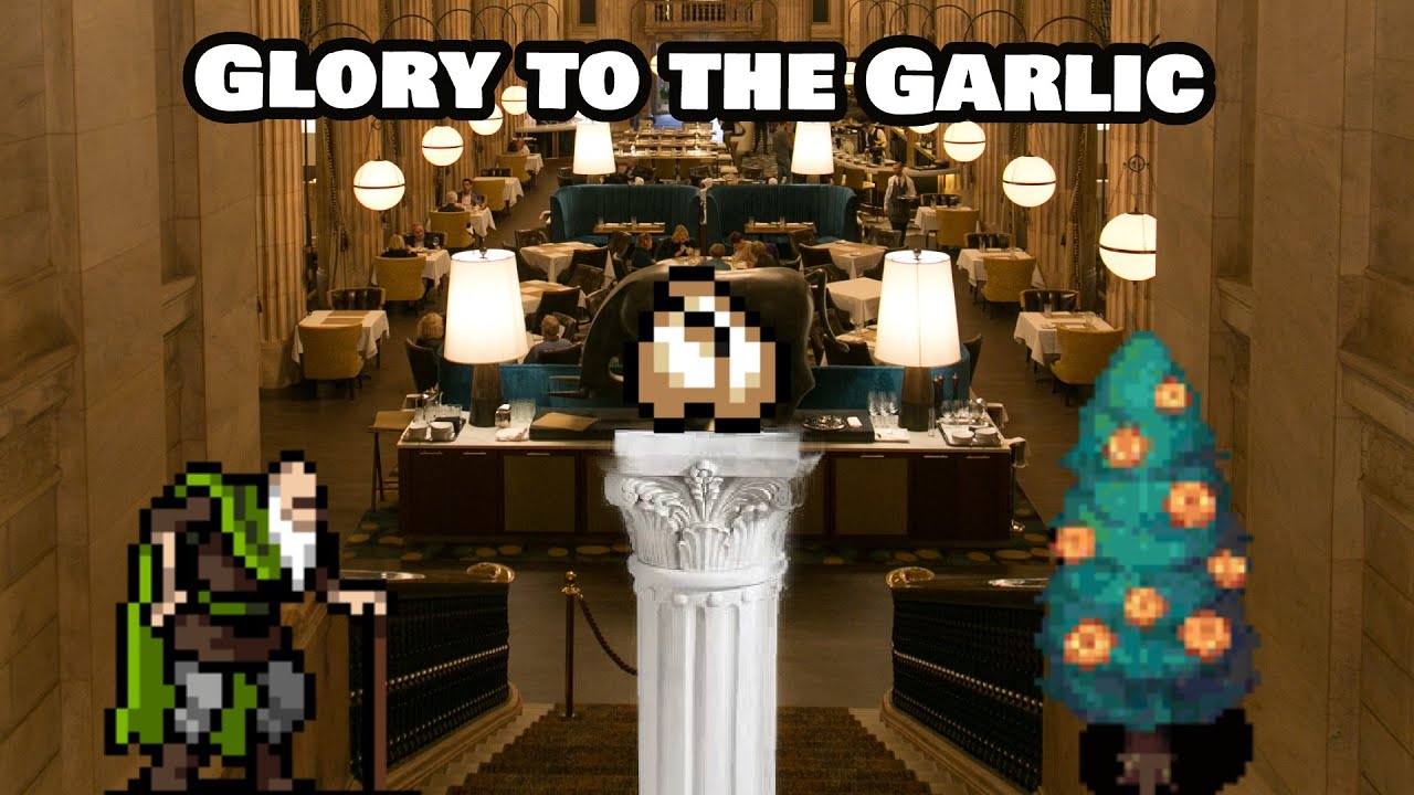 Experimenting with garlic to find the most ridiculous limit break build