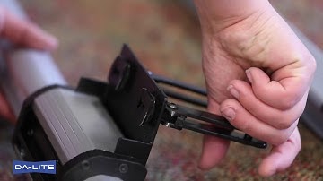 Da lite Fast Fold NXT Projector Screen Assembly