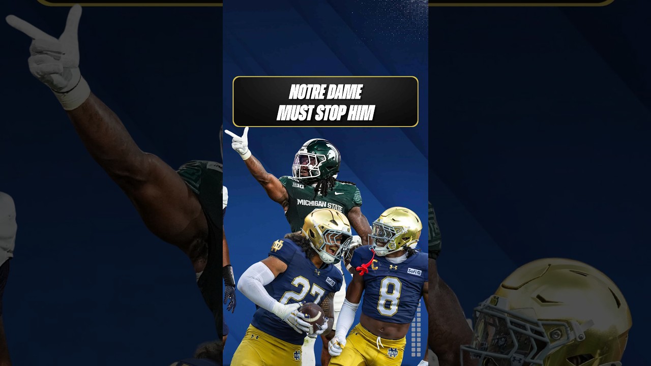 The biggest X-Factor that #NotreDame MUST stop on Saturday 👀 #goirish