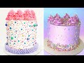 Easy Homemade Cake Decorating For Family | Fancy Cakes | More Colorful Cake Decorating Idea