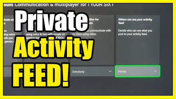 How to Make your Activity FEED private on your Profile on Xbox Series X (Privacy Tutorial)