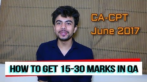 Important Topic For QA CA-CPT to Get Pass (15-30) Marks | Imp chapter For Maths In CA-CPT