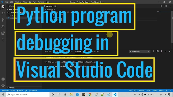 Configure and Run Debugger on Python program in Visual Studio Code | Beginner's Tutorial