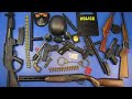 BOX OF TOYS ! Guns Toys - Realistic Rifle Toys&Military,Police Equipment Toys