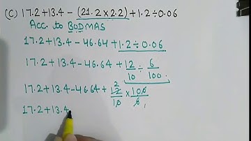 Class 5 Exercise 6(D) solutions