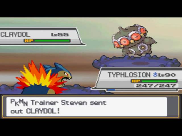 Pokemon Heart Gold and Soul Silver - Champion Steven 