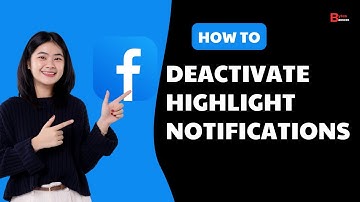 How To Deactivate Facebook Highlight Notifications Using The App | Stop Highlight Notifications