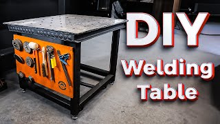 How I Turned a 50 Y.O Rusty Metal Sheet into a Welding Table