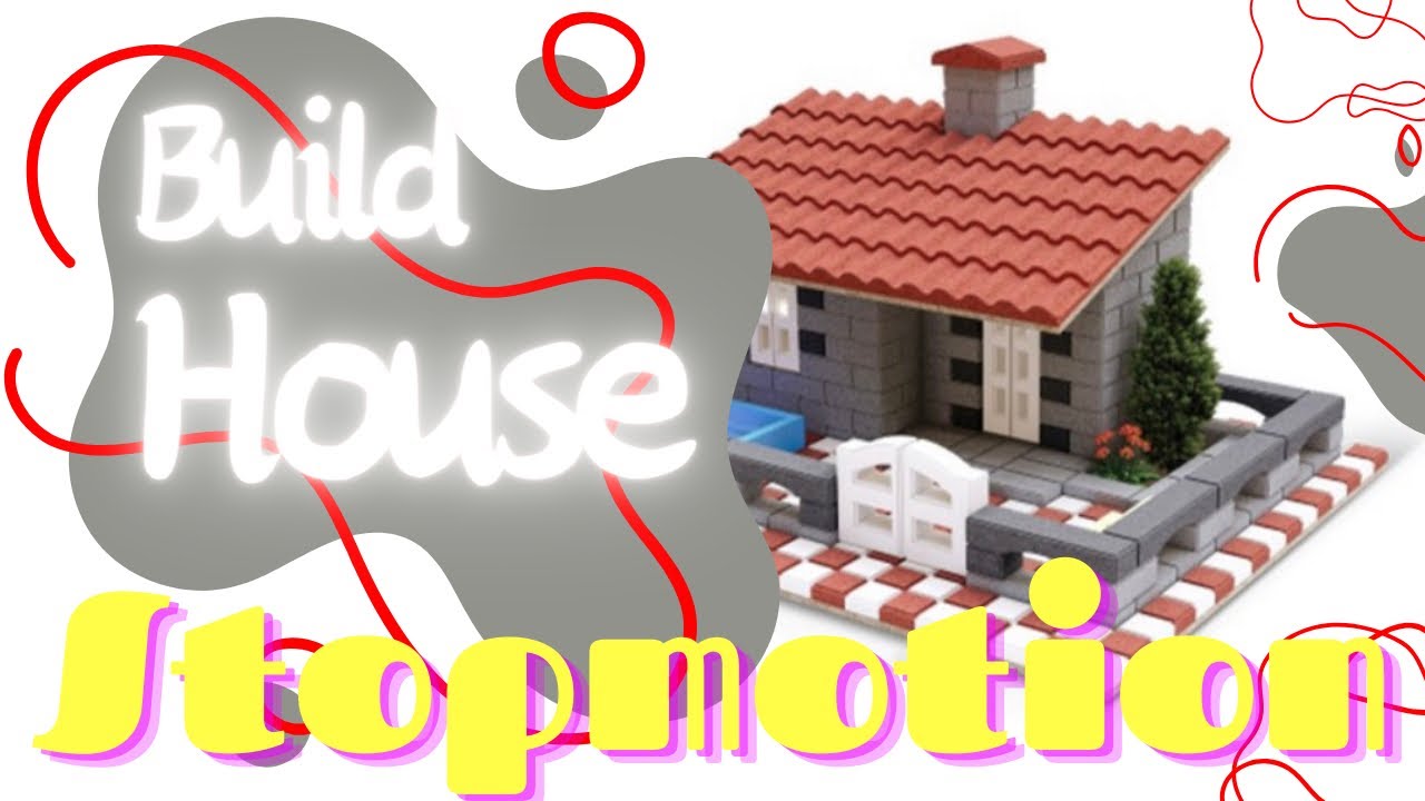Stop motion - Build miniature house with tiny bricks - YouTube