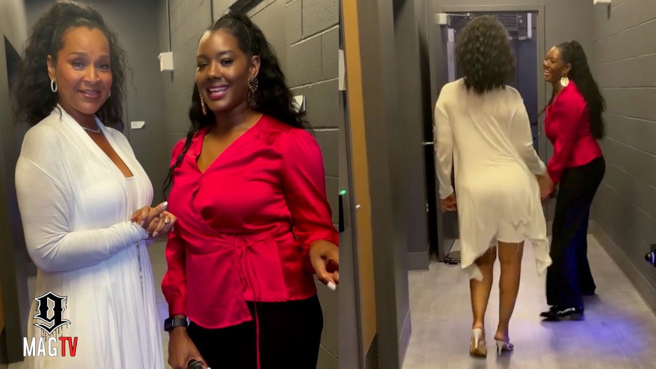 "Kisha & Diamond" LisaRaye Meets "Belly" Actress Taral Hicks For The 1st Time! 😍