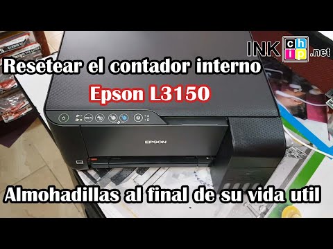 Видео RESETEAR ALMOHADILLAS FIN DE SU VIDA UTIL EPSON