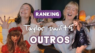 Ranking Taylor Swifts BEST Outros !!!!! ICONIC