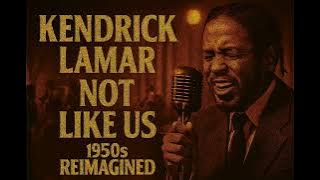 Kendrik Lamar - Not Like Us (1950s Motown Soul Ai Cover)  [BEST VERSION]