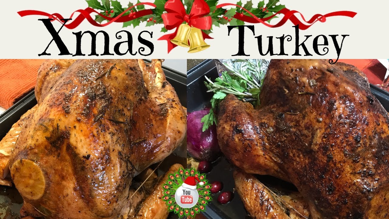 🦃How to cook perfect Roast Turkey with Rosemary, apple and lemon I