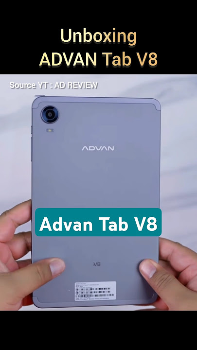 Unboxing Advan Tab V8 | Tablet Murah Terbaik Advan #advantabv8 #advan