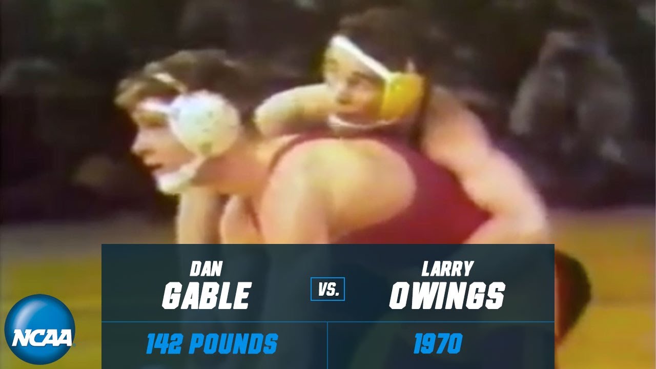 Dan Gable vs. Larry Owings: FULL 1970 NCAA title match at 142 pounds