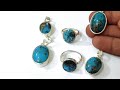 Check out our custom silver ring pendant selection irani feroza turquoise stone order now