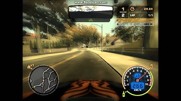 NFS MW Campus Way 1st Lap by TheMASTER | BMW M3 GTR