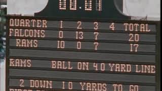 1971 Falcons at Rams week 2