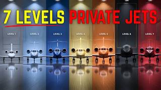 The 7 Levels of Private Jets: From $3M to $400M Flying Palaces! ✈️