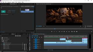 "Orcrist Glows Blue" Adobe Premiere Pro CC Tutorial screenshot 5