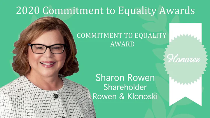 2020 Commitment to Equality Award Recipient Sharon...