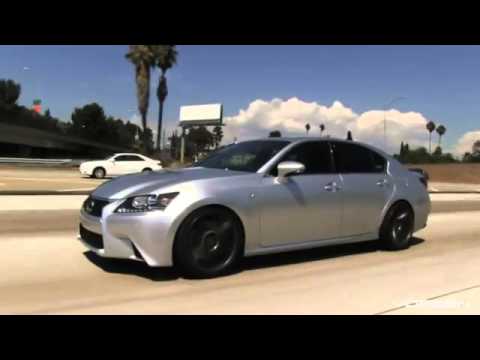 Lexus Gs 350 F Sport On Vossen Vvs Cv7 Concave Wheels Rims Youtube