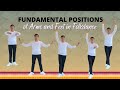 Fundamental positions of the arms and feet in philippine folkdance