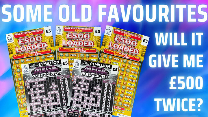 🤞🏻Can I be lucky twice on these £500 loaded scratch cards and get the Jackpot AGAIN? 🤞🏻