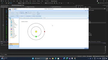 planetary motion using visual studio 2022
