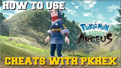 HOW TO USE CHEATS WITH PKHEX POKEMON LEGENDS ARCEUS INFINITE MONEY,MERIT POINTS & RARE CANDIES GUIDE