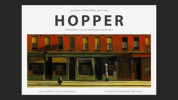 Testing Hopper’s Procreate Brushes by Digi Life