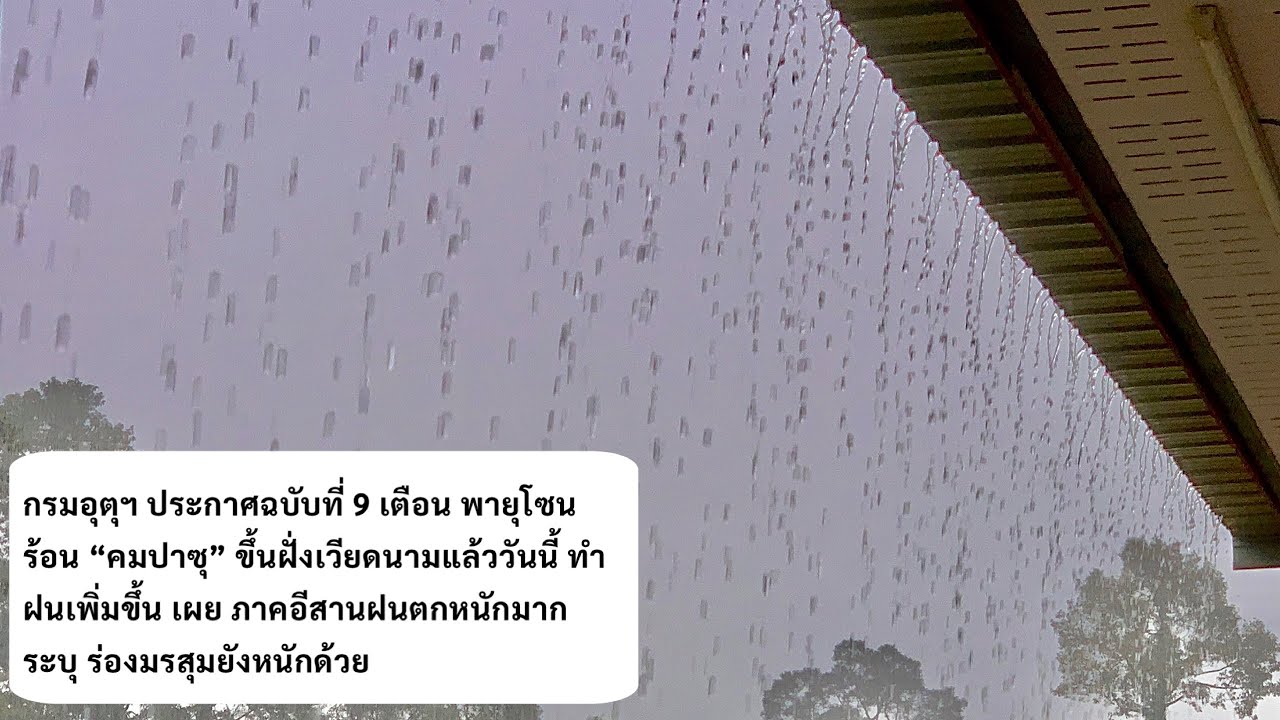 #สภาพอากาศวันนี้ล่าสุด #ฝนตกหนัก ที่ร้อยเอ็ด #พยากรณ์อากาศวันนี้ |Bena channel