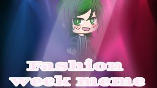 Fashion week meme bnha deku (gacha club ...