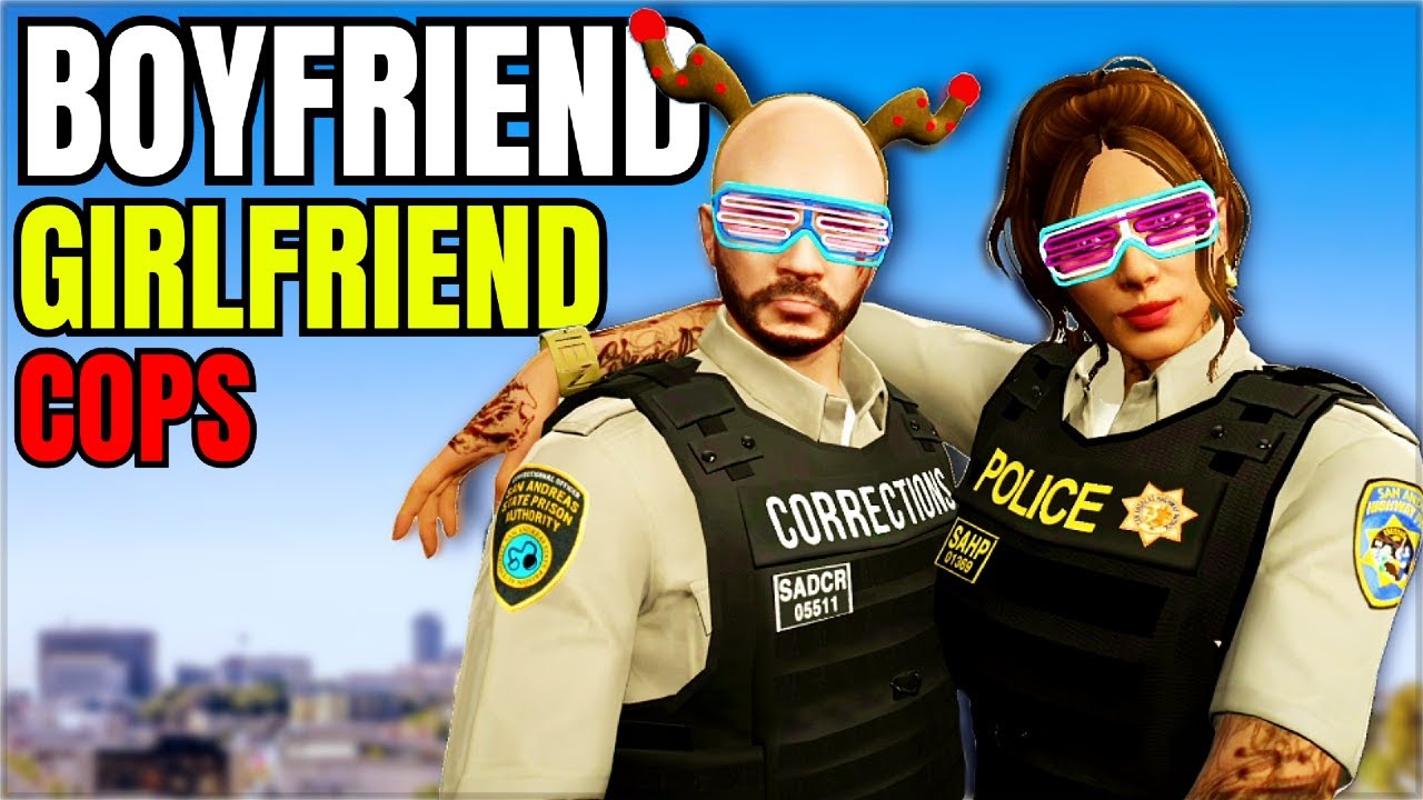 Me and My Boyfriend Become Cops in GTA 5 RP - YouTube