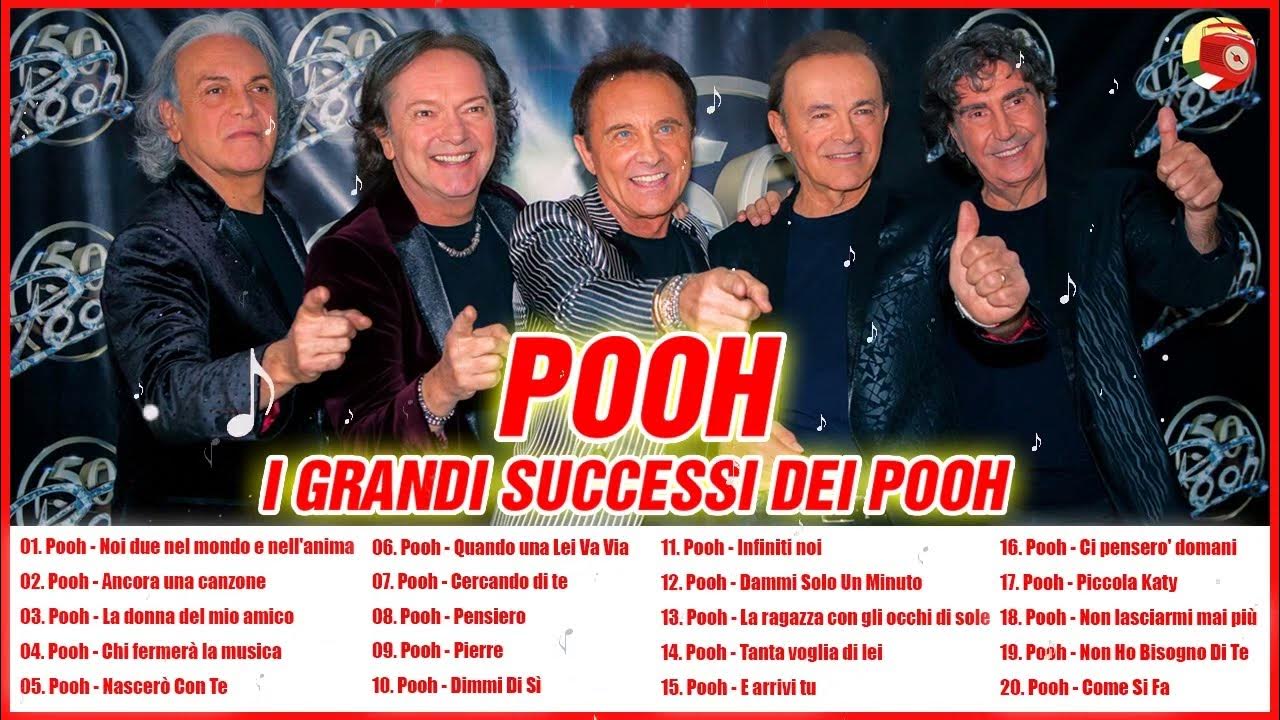 Le più belle canzoni di Pooh I grandi successi dei Pooh Pooh canzoni MIX YouTube