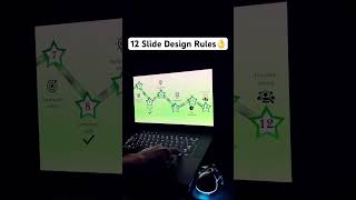 “12 Slide Design Rules You Must Know! ⚡ | PowerPoint Tips #Shorts”