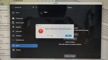 Nugget 7.0 iPhone SE iOS 26 beta 1 still ERRORS 