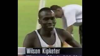 Wilson Kipketer - 1 42,20 mężczyzn na 800 m - 1997 Van Damme Meet Bruksela, Belgia.Niesamowity Bieg.